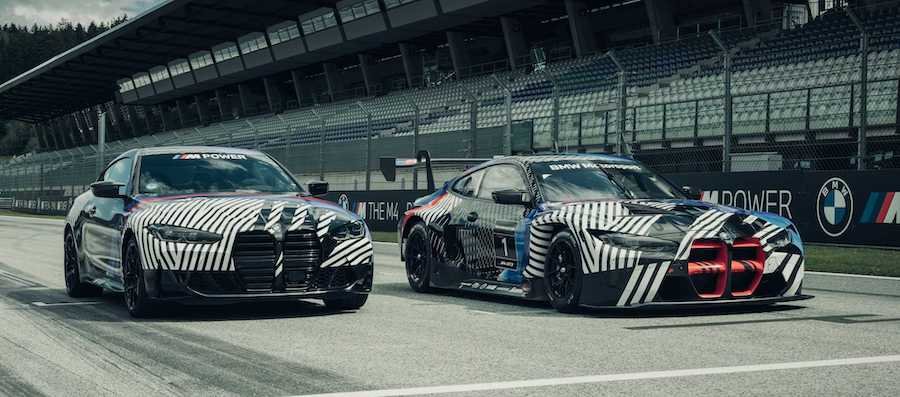 Does The BMW M4's Huge Grille Look Any Better On The GT3 Race Car?