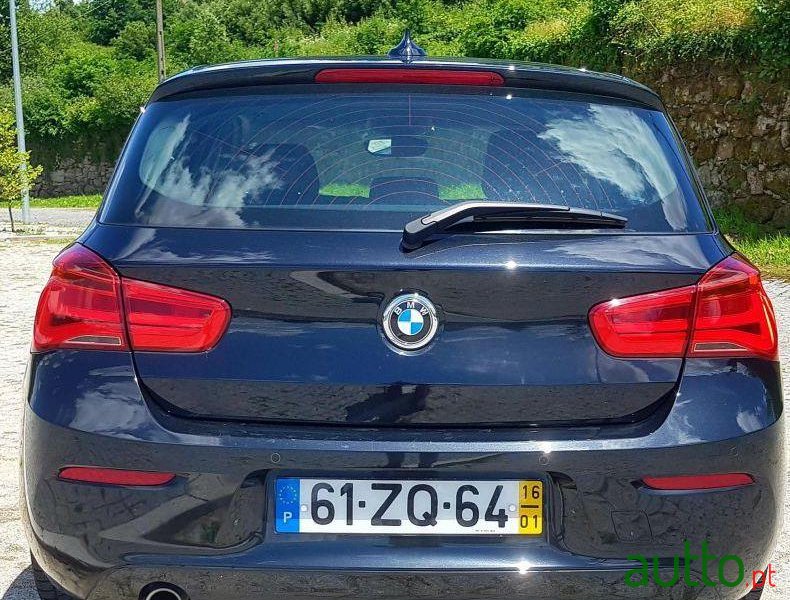 2016' BMW 116 photo #6