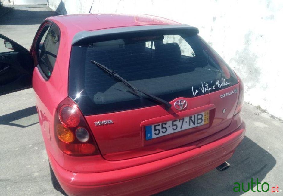 1999' Toyota Corolla H/B 1.3 G6 photo #1