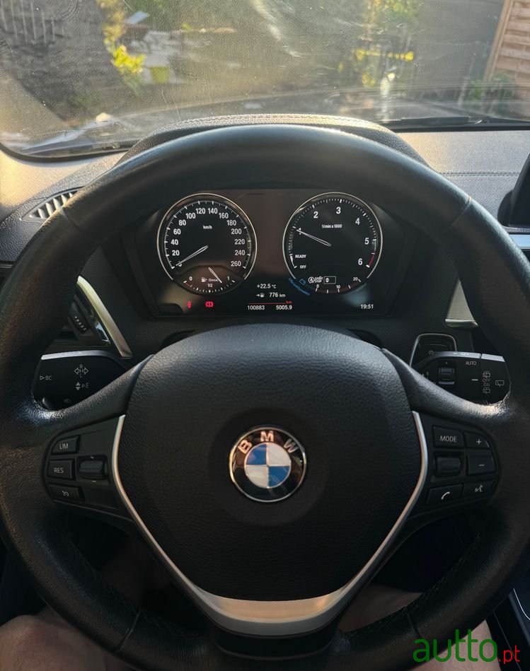 2019' BMW 116 D Line Sport photo #6