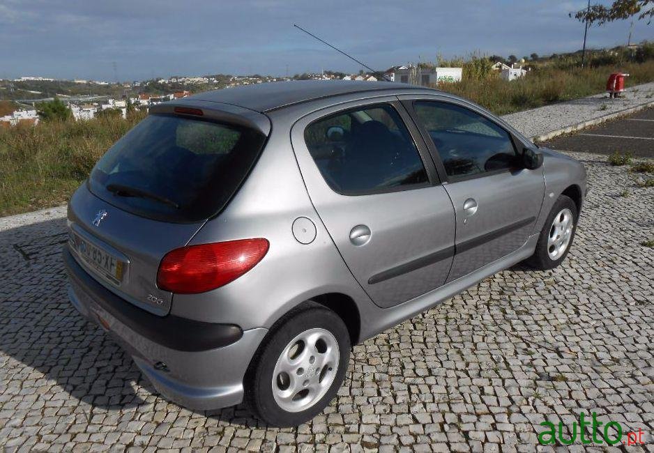2004' Peugeot 206 1.1 Xt - A/C + J.L.L photo #1