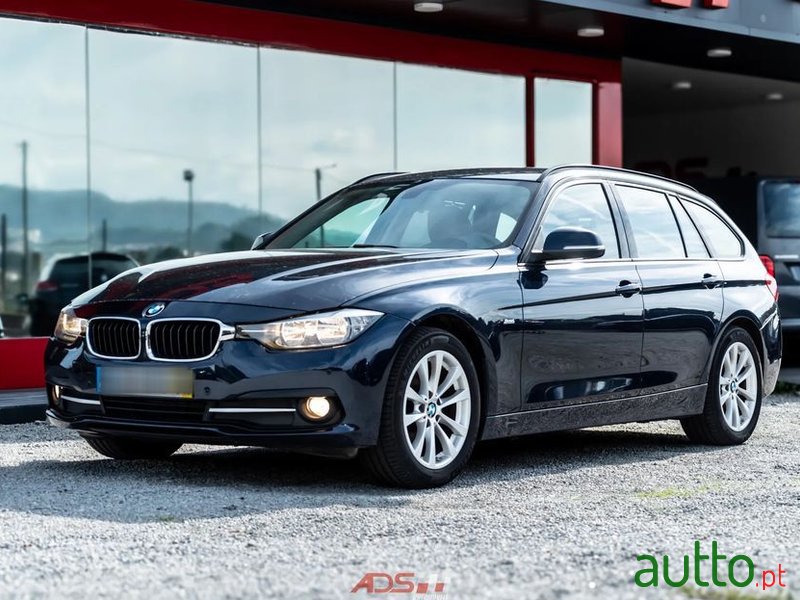 2016' BMW Série 3 D Touring Line Sport photo #1