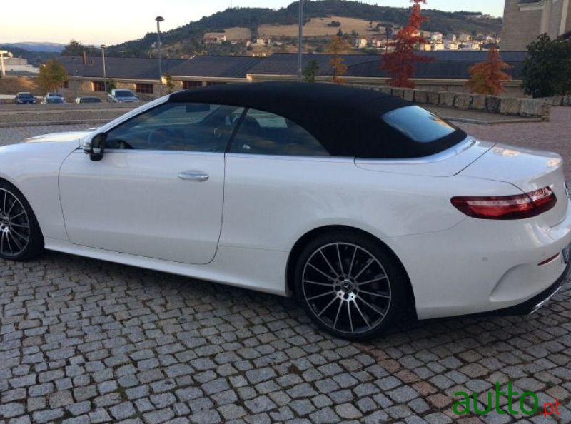 2018' Mercedes-Benz E-220 Amg Cabrio Nacional photo #1