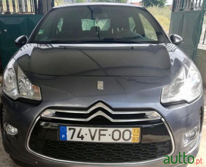 2012' DS Automobiles Ds3 photo #2