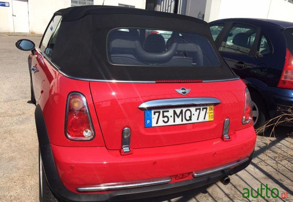 2006' MINI Cabrio One 1.6 photo #1