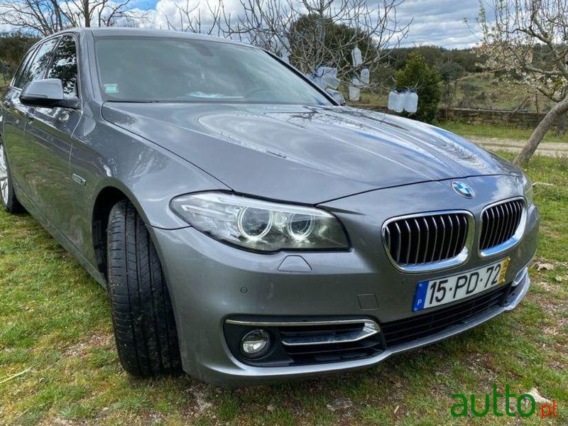 2014' BMW 520 D Line Luxury Auto photo #3