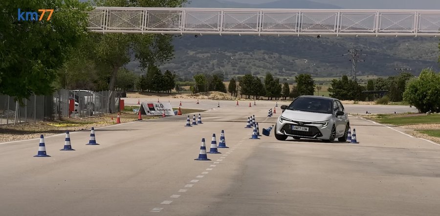 Toyota Corolla GR Sport Stays Composed In The Moose Test