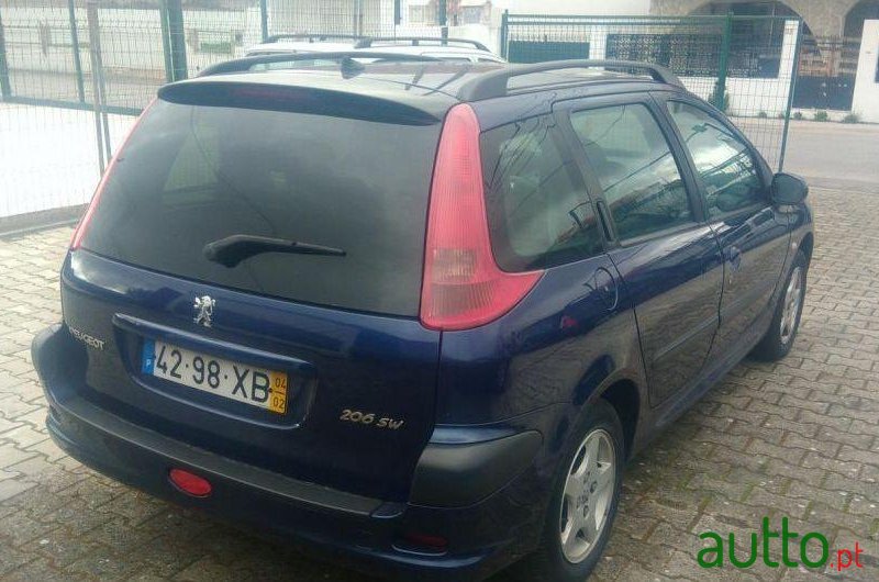 2004' Peugeot 206-Sw photo #1