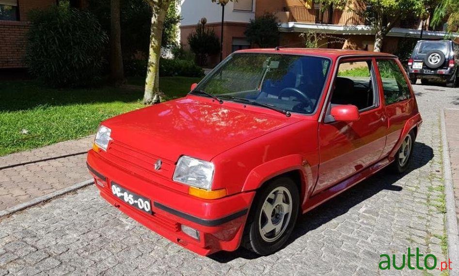 1987' Renault 5 Gt Turbo photo #1