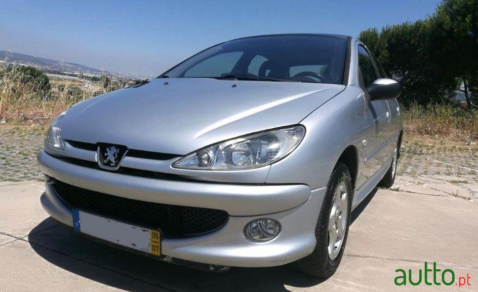 2005' Peugeot 206 Black&Silver photo #4
