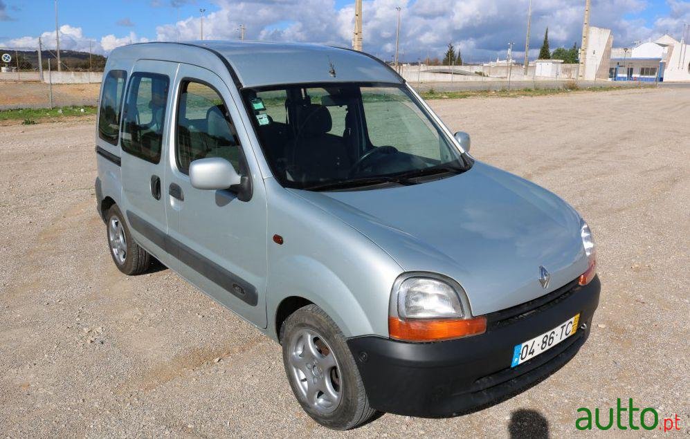 2002' Renault Kangoo 1.5 Dci Spring photo #2