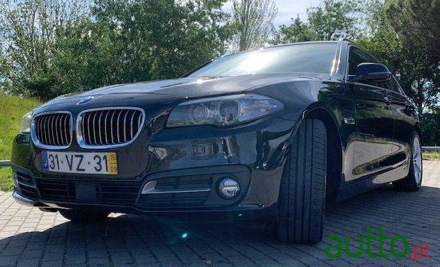 2015' BMW 520 Da Pack M Auto Com Hud photo #1