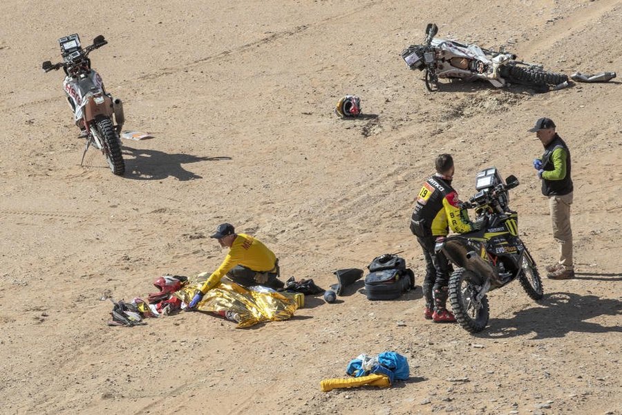 Dakar Rally: Motorcyclist Paulo Goncalves dies after crash in Saudi Arabia