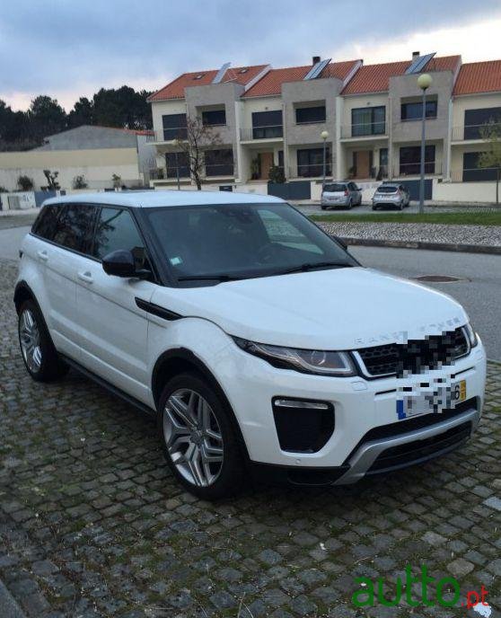 2016' Land Rover Evoque 2.0 Ed4 Se Dynamic photo #3