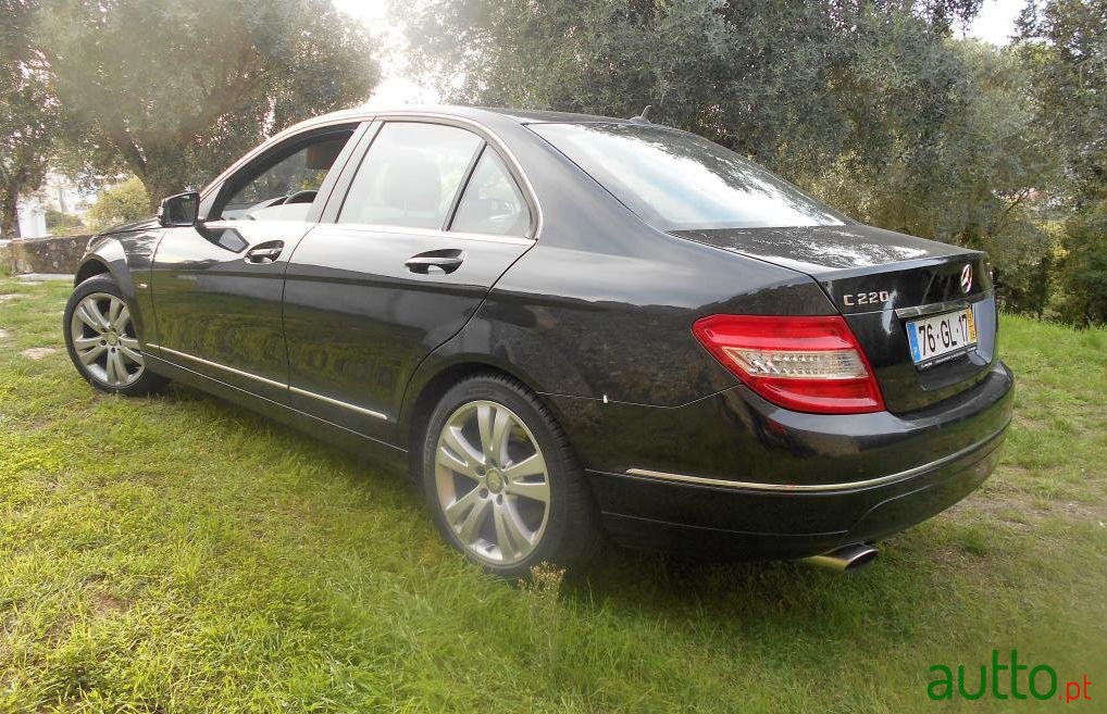 2008' Mercedes-Benz C 220 CDi Avantgarde photo #3
