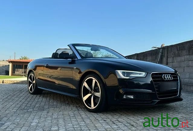2015' Audi A5 Cabrio photo #1