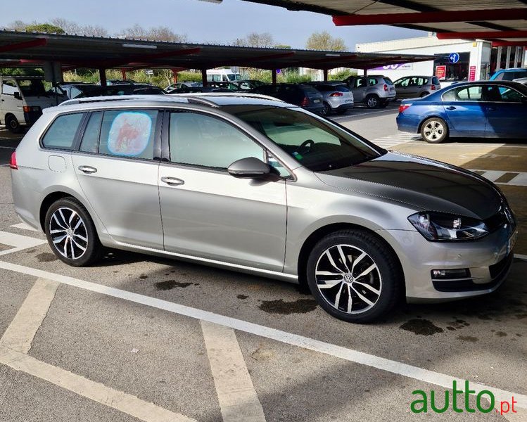 2017' Volkswagen Golf 1.6 Tdi Gps Edition photo #2