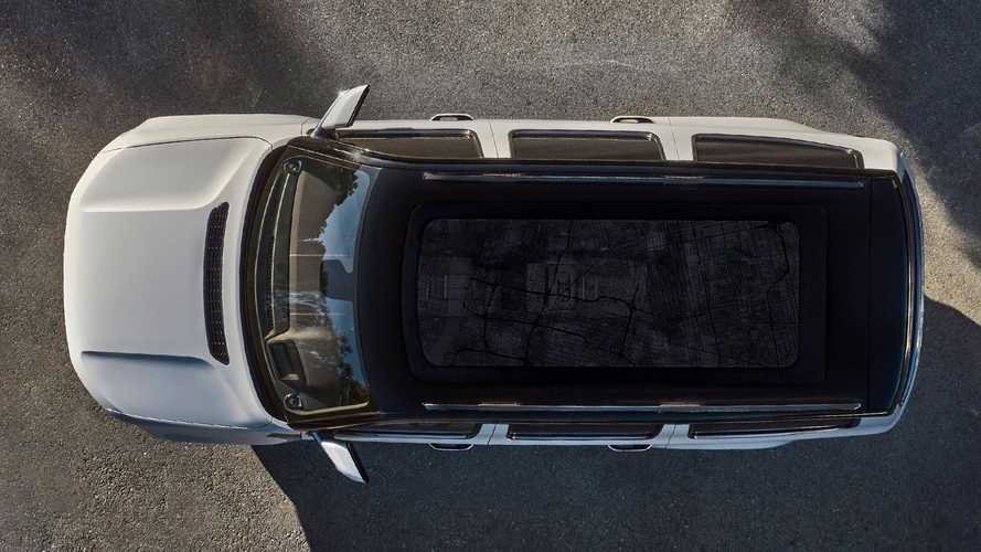 Jeep Grand Wagoneer Teased Again Showing Massive Mapped Glass Roof