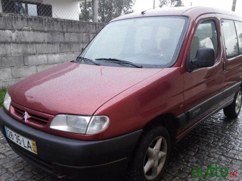 1998' Citroen Berlingo 1.9 D Sx photo #1