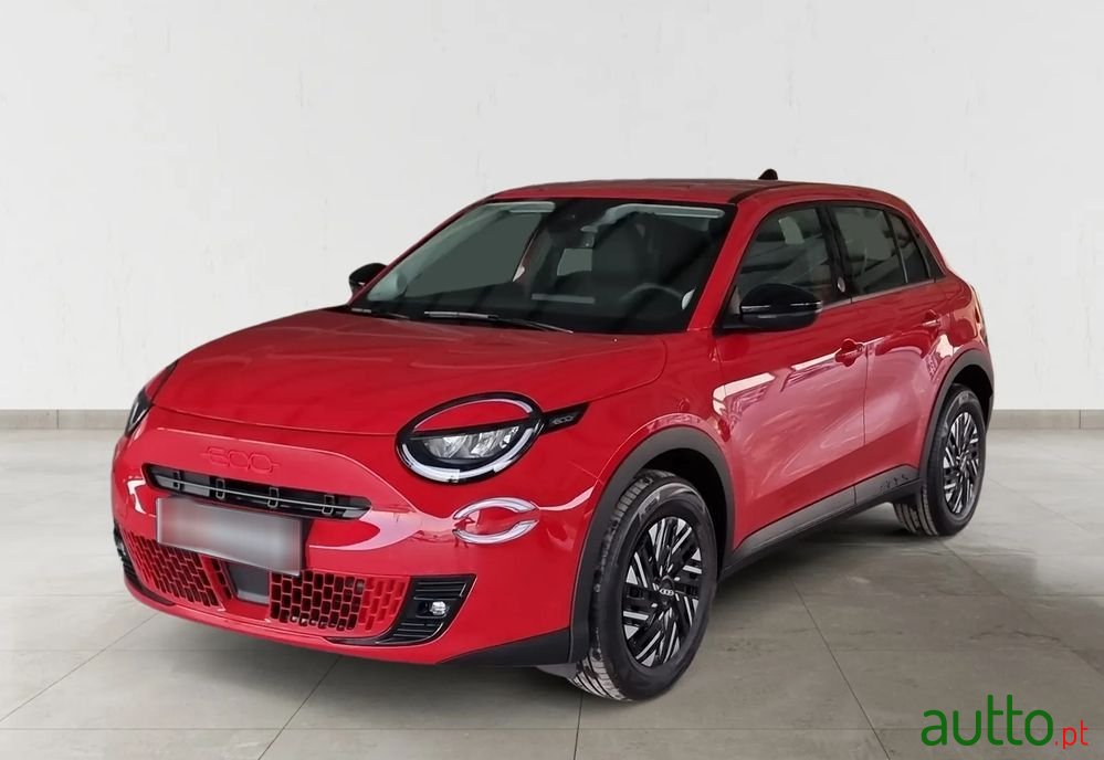 2024' Fiat 600E 54 Kwh (Red) photo #1