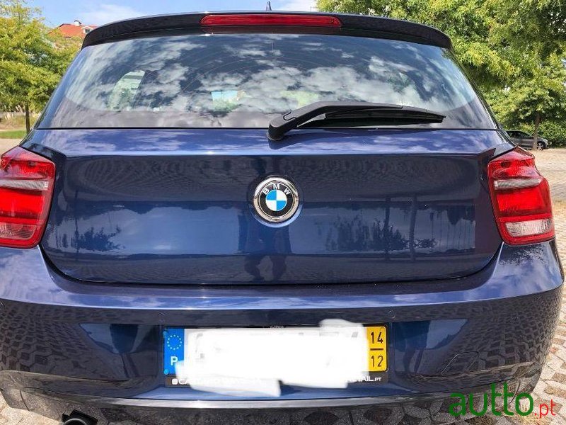 2014' BMW 116 photo #3