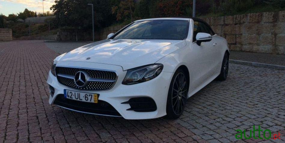 2018' Mercedes-Benz E-220 Amg Cabrio Nacional photo #2