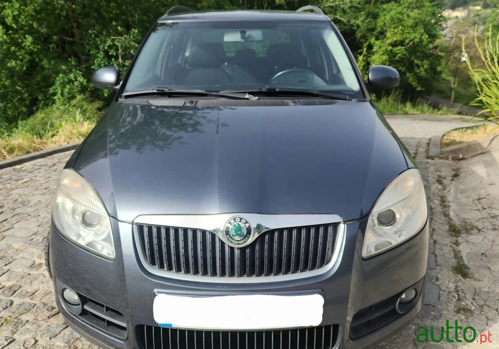 2009' Skoda Fabia Break photo #2