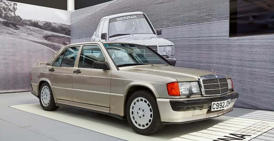 Ayrton Senna’s Beautiful Mercedes 190 E Could Fetch Supercar Money at Auction