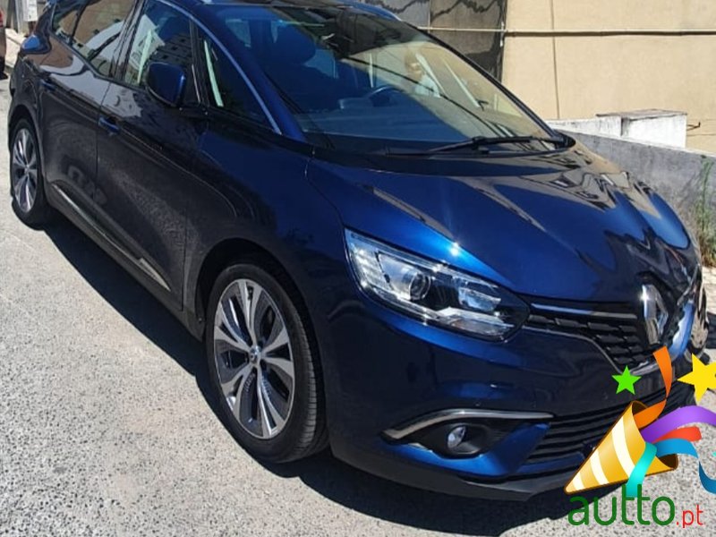 2019' Renault Grand Scenic 7 seater blue photo #2