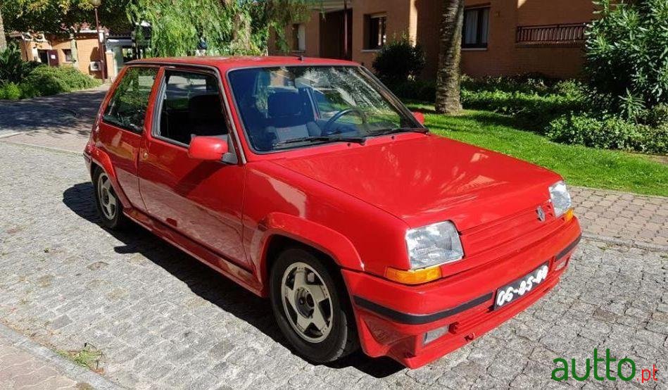 1987' Renault 5 Gt Turbo photo #2