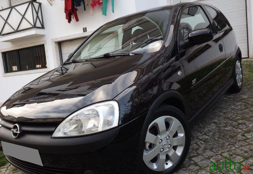 2002' Opel Corsa 1.7 Dti  Sport  Top photo #1