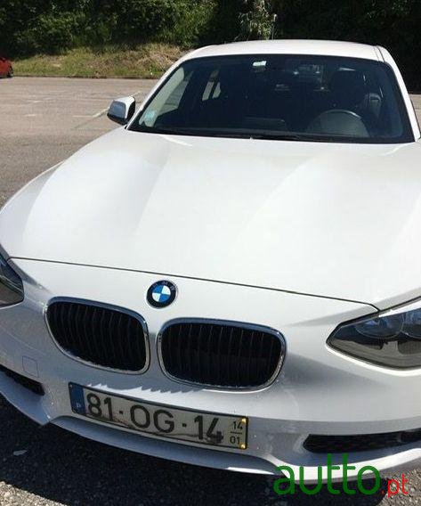 2014' BMW 116 photo #1