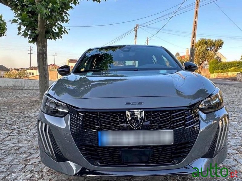 2024' Peugeot e-208 51 Kwh Gt photo #3