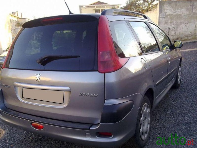 2005' Peugeot 206 Sw 1.1 Look photo #1