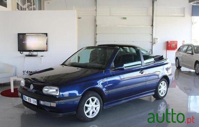 1997' Volkswagen Golf-Cabriolet 1.6 photo #2