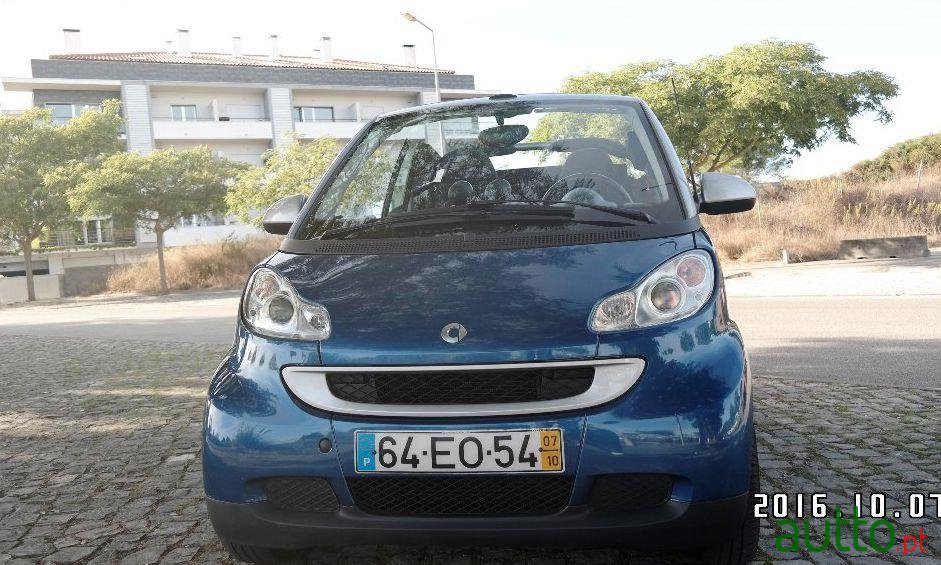 2007' Smart Fortwo 1.0 Passion 71 photo #2