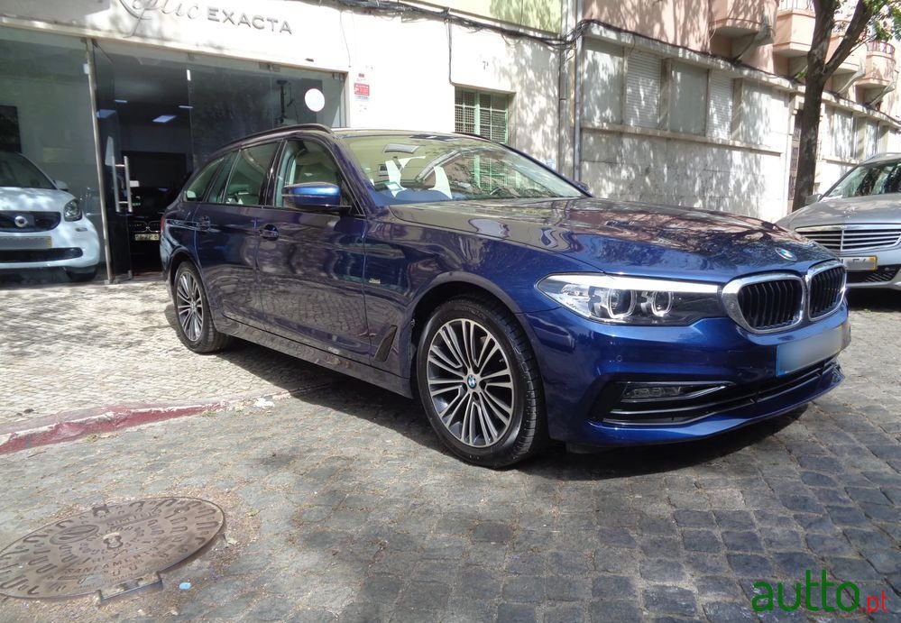 2018' BMW 520 D Line Sport Auto photo #4
