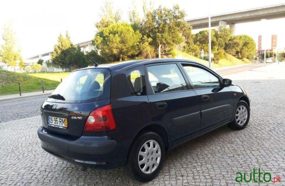 2001' Honda Civic 1.4 Ls photo #2