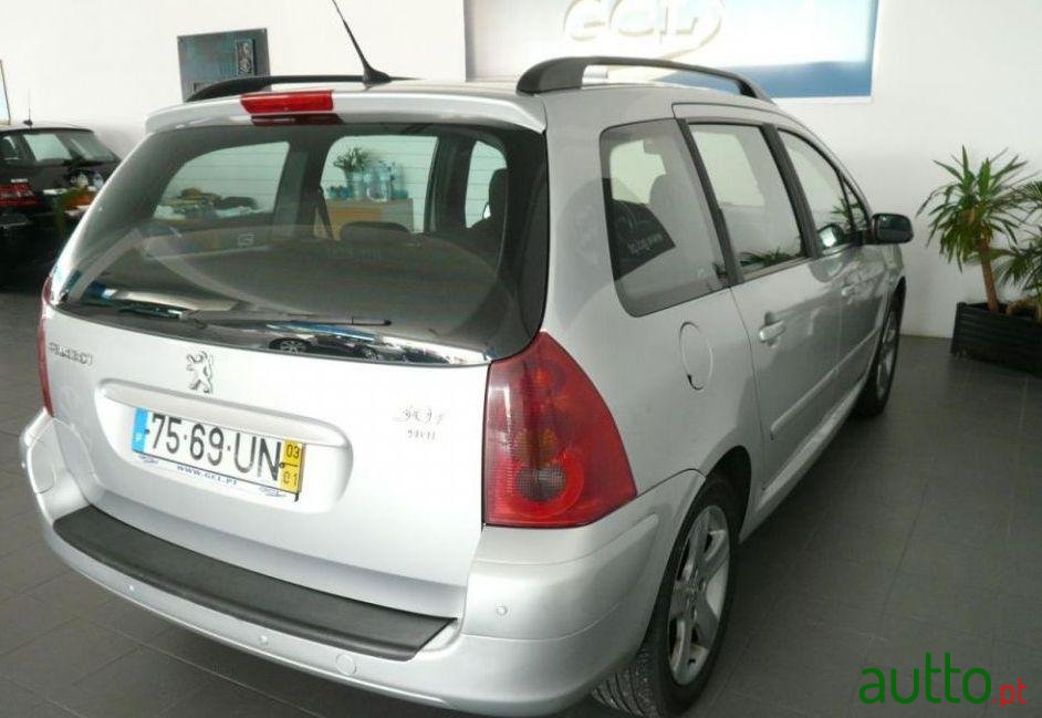 2003' Peugeot 307-Sw 2.0 Hdi photo #2