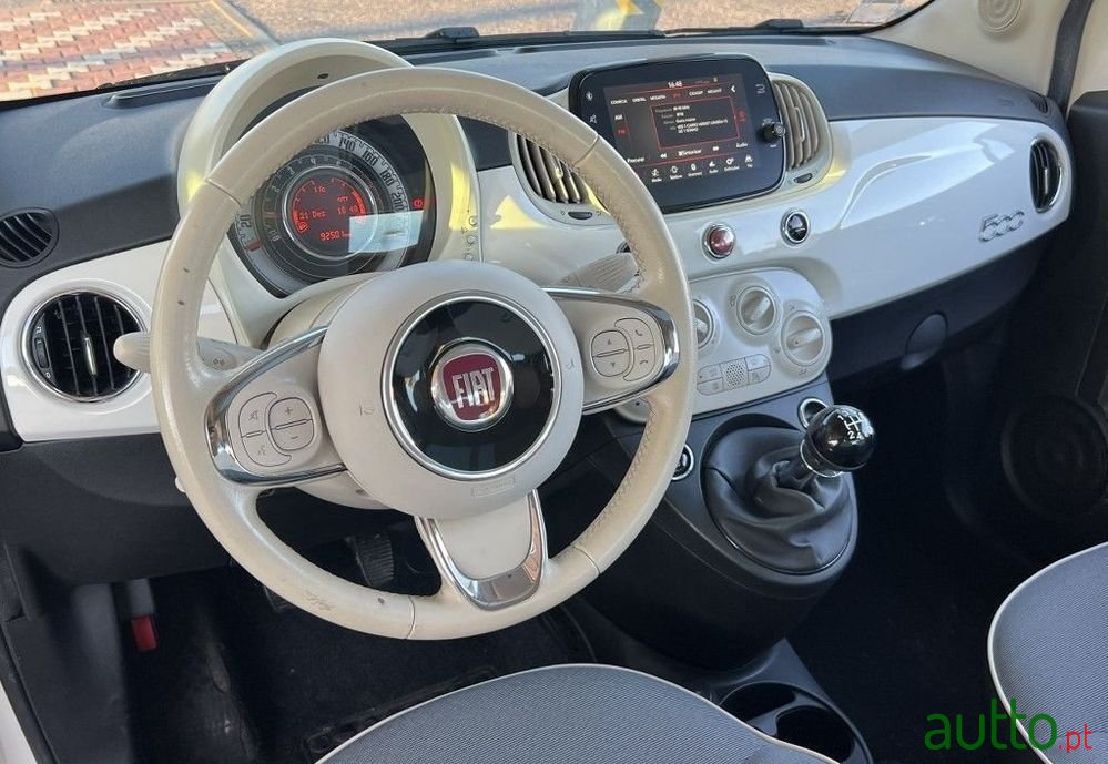 2019' Fiat 500 1.2 Lounge S&S photo #2