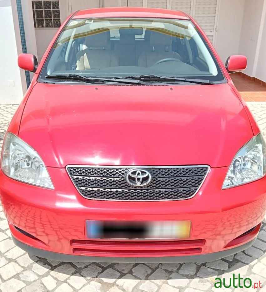 2002' Toyota Corolla 1.6 Sol photo #2