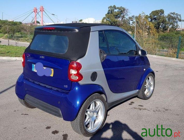 2001' Smart Fortwo Cabrio Cdi photo #3