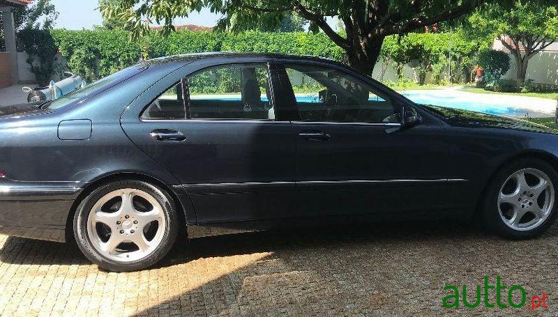 2001' Mercedes-Benz S-500 Gpl Nacional photo #2