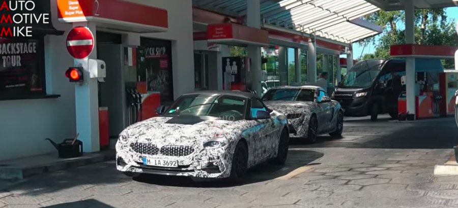 Watch BMW Z4 And Toyota Supra Test Together At The Nurburgring