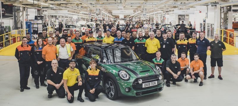 Mini's Oxford factory builds its 10 millionth car