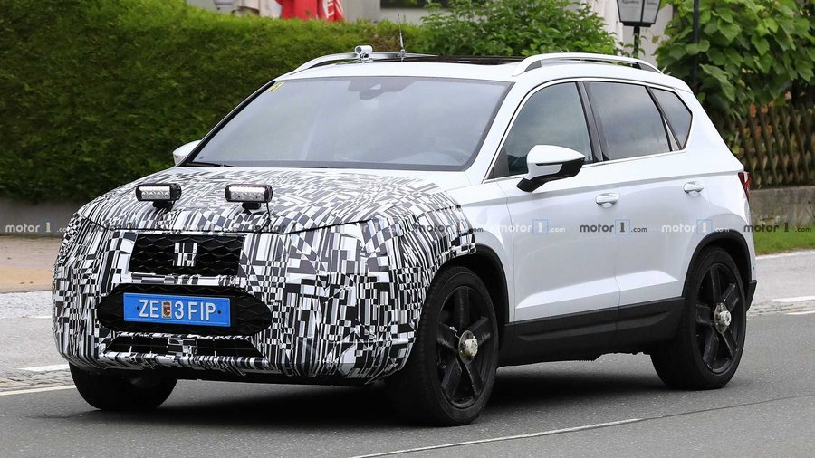 SEAT Ateca Facelift Spied For The First Time