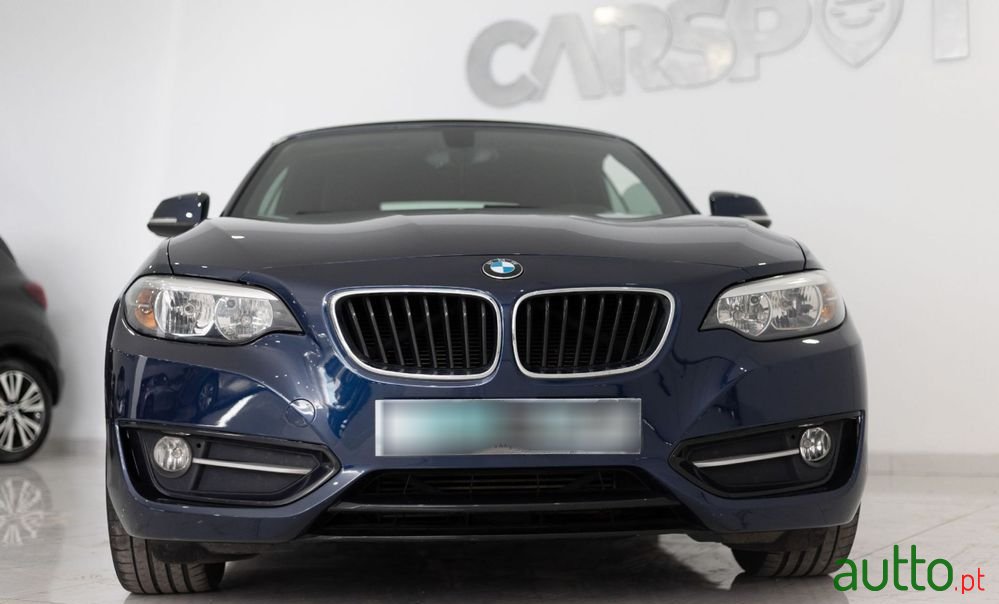 2016' BMW Série 2 D Cabrio Line Sport photo #3