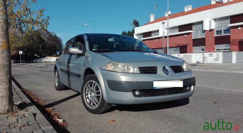 2003' Renault Megane 1.5 Dci L. Dynamique photo #3