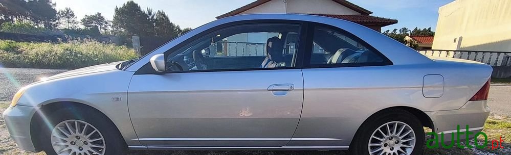 2001' Honda Civic Coupé 1.7 Es photo #4