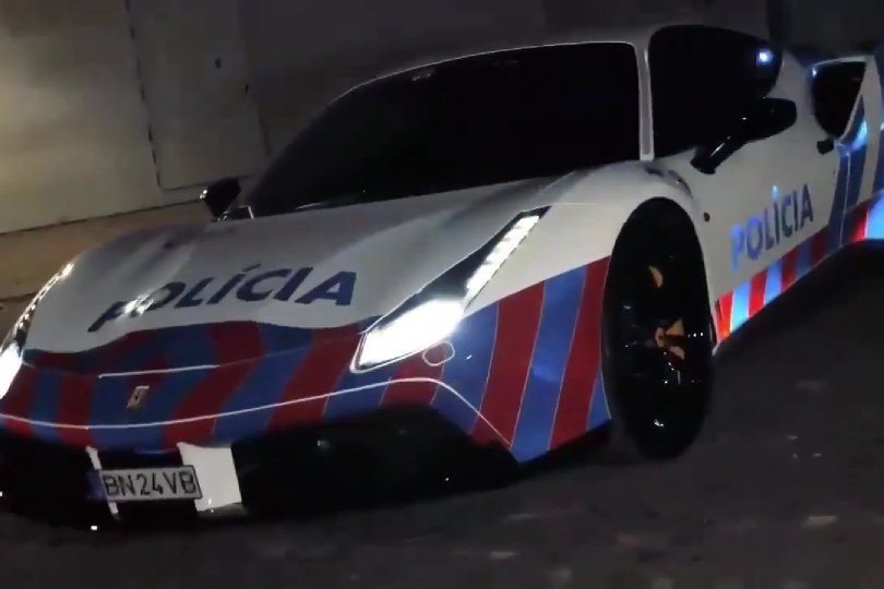 Ferrari 488 GTB da PSP vai ser devolvido ao dono